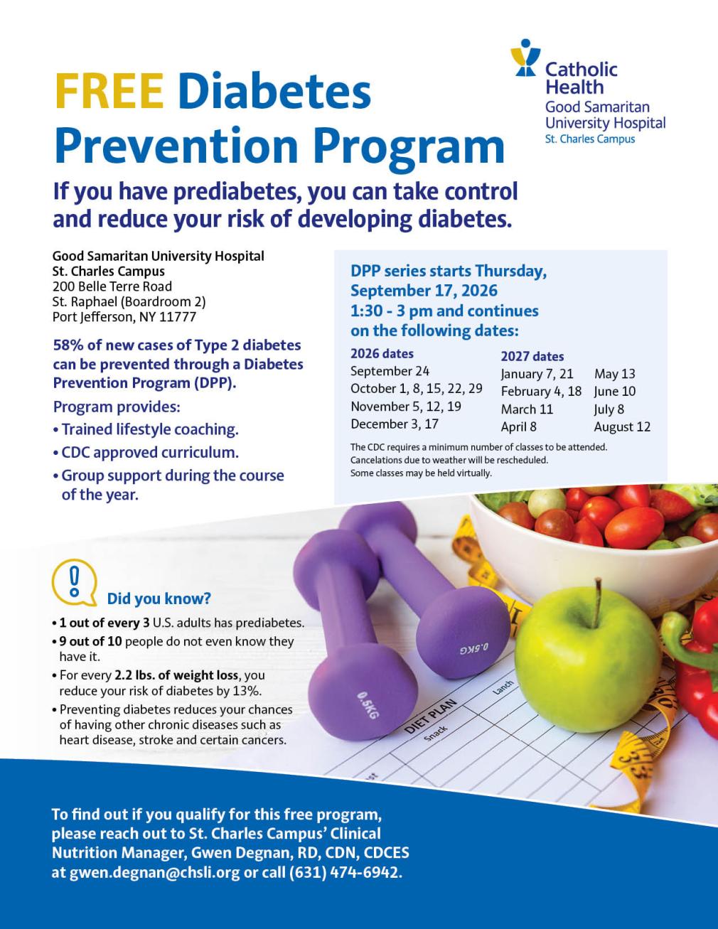 GSUH SCC Diabetes Prevention