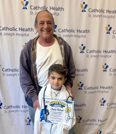 Chase and his grandfather