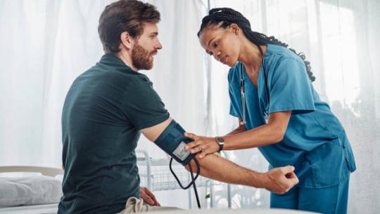 Blood pressure check