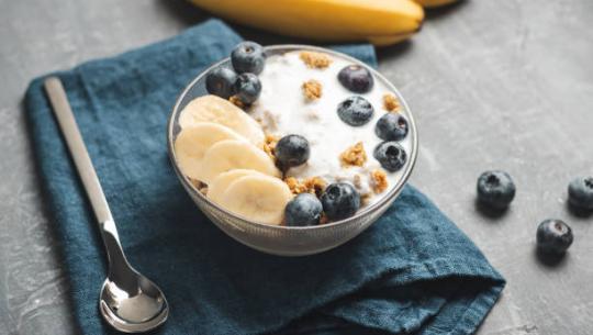 Prebiotic and Probiotic Breakfast Bowl