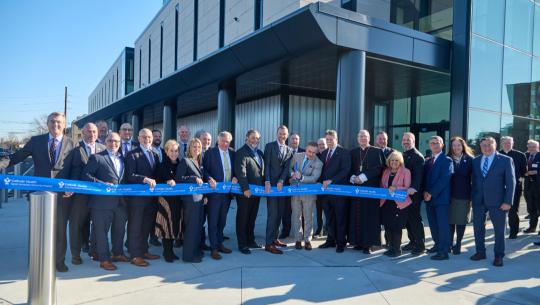 Patient Care Pavilion Ribbon Cutting