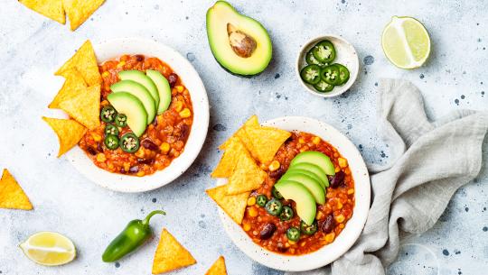 Crockpot Mexican Vegetarian Lentil Chili
