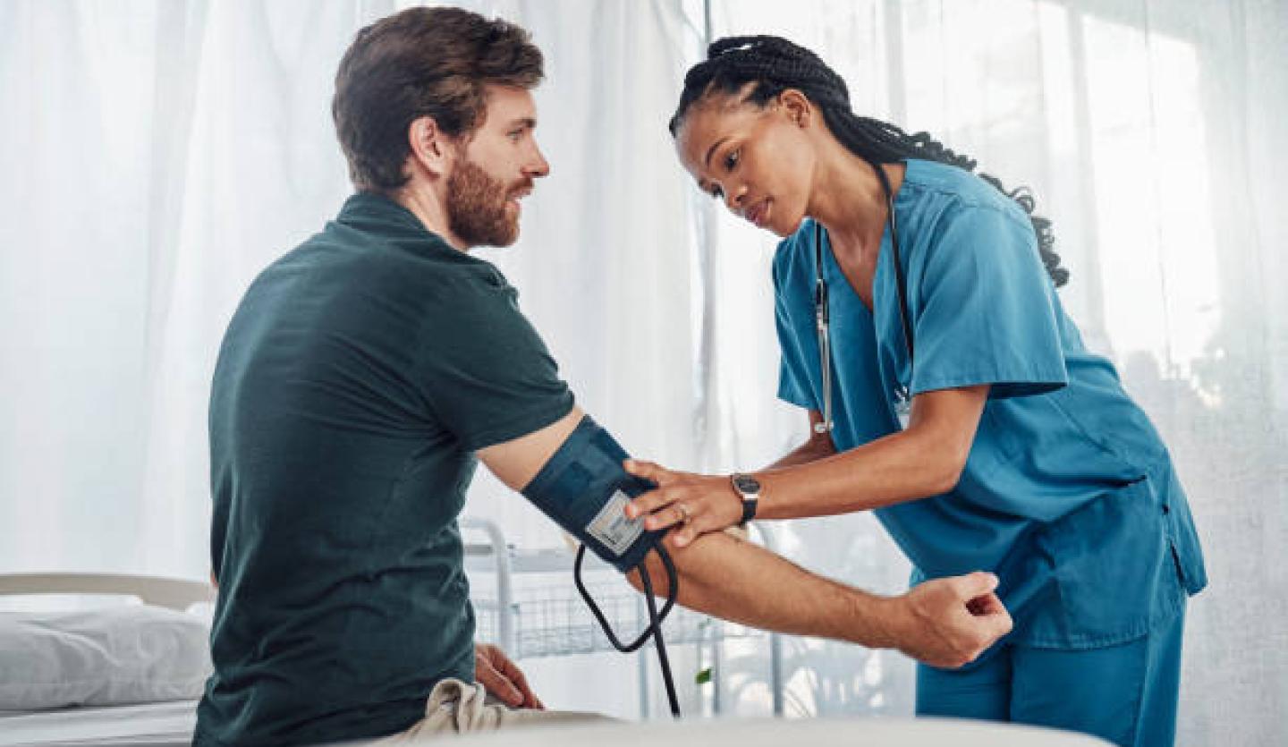 Blood pressure check