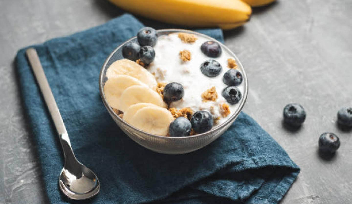 Prebiotic and Probiotic Breakfast Bowl