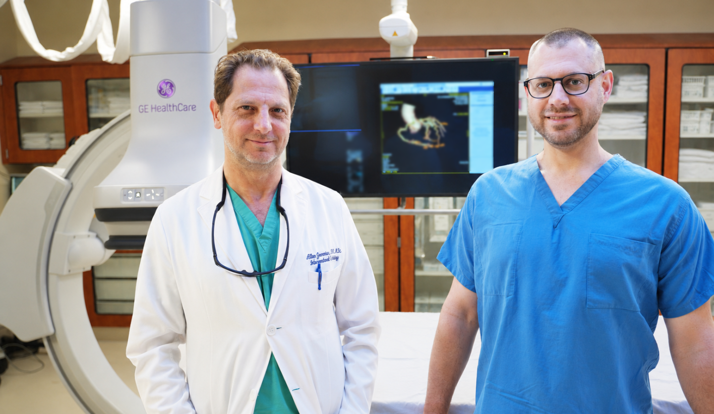 Drs. Allen Jeremias and Michael Happes - SCS Cath Lab