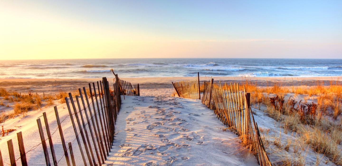 Ponquogue Beach in the Hamptons 