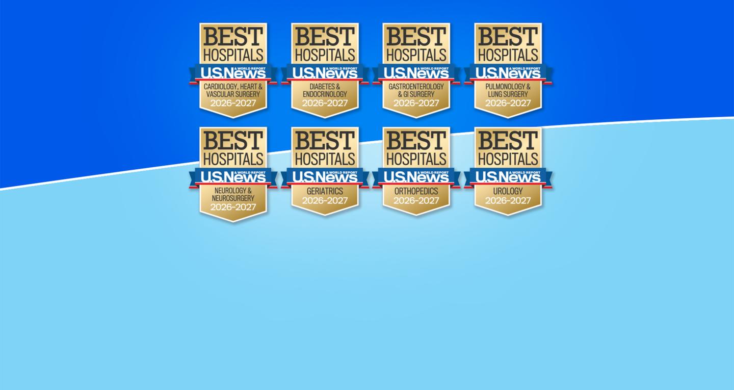 U.S. News & World Report Best Hospital Gold Awards St. Francis