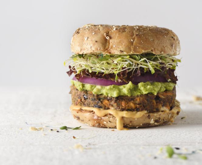 veggie burger