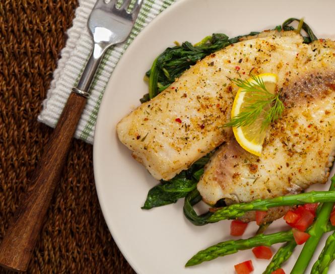 Lemon Garlic Tilapia