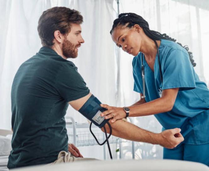 Blood pressure check