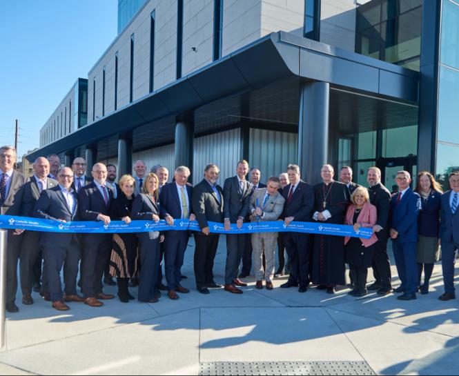 Patient Care Pavilion Ribbon Cutting