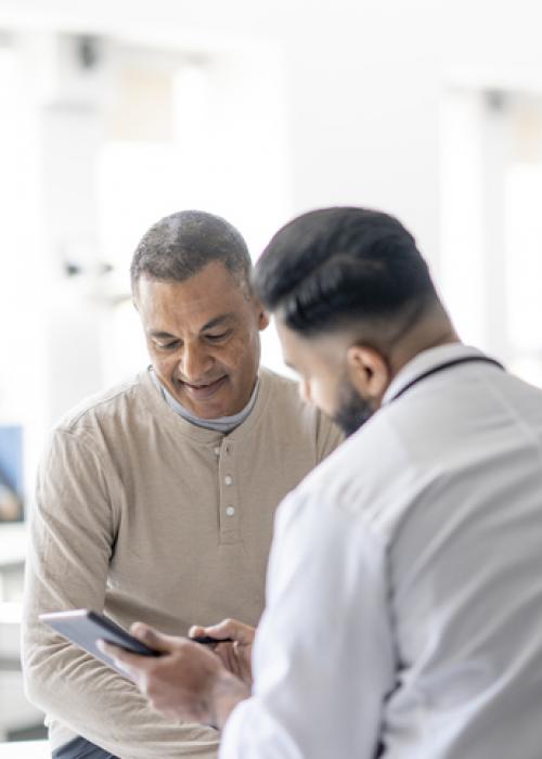 doctor and patient